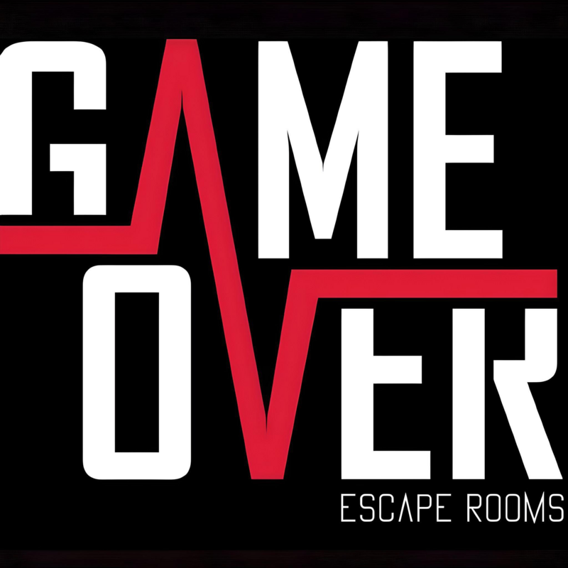 Logo de l'escape room : GAME OVER Escape Rooms Luterbach
